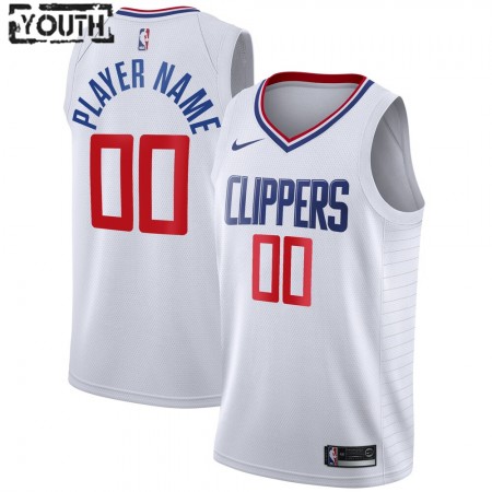 Camiseta Niños Los Angeles Clippers Personalizadas 2020-21 Nike Association Edition Swingman